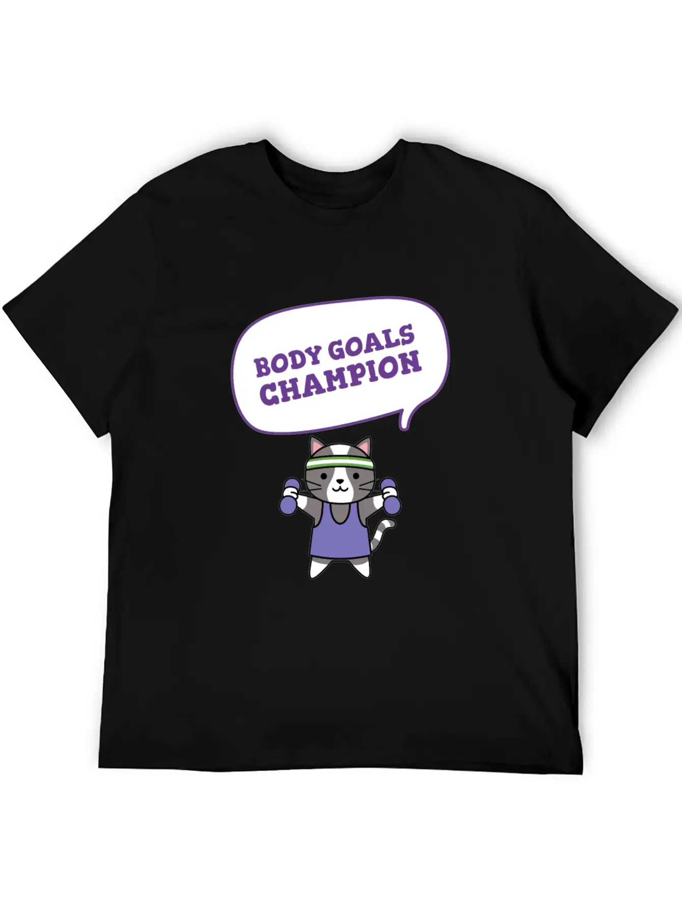 Body Goals Champion Relaxed Everyday Tee – Lightweight And Durable Cotton