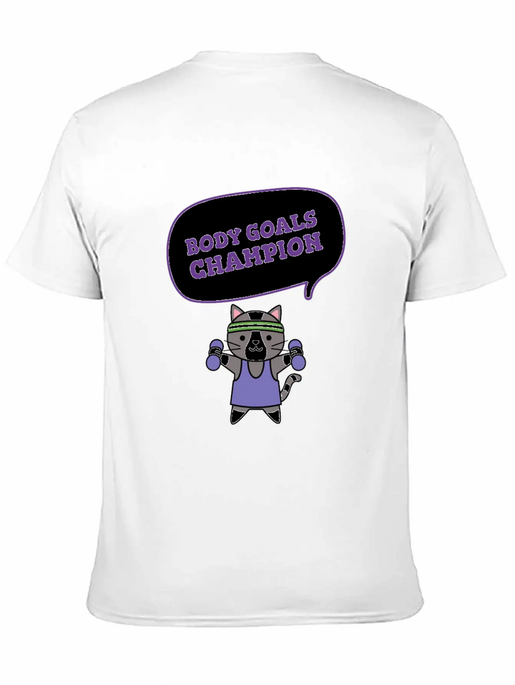 Body Goals Champion Relaxed Everyday Tee – Lightweight And Durable Cotton