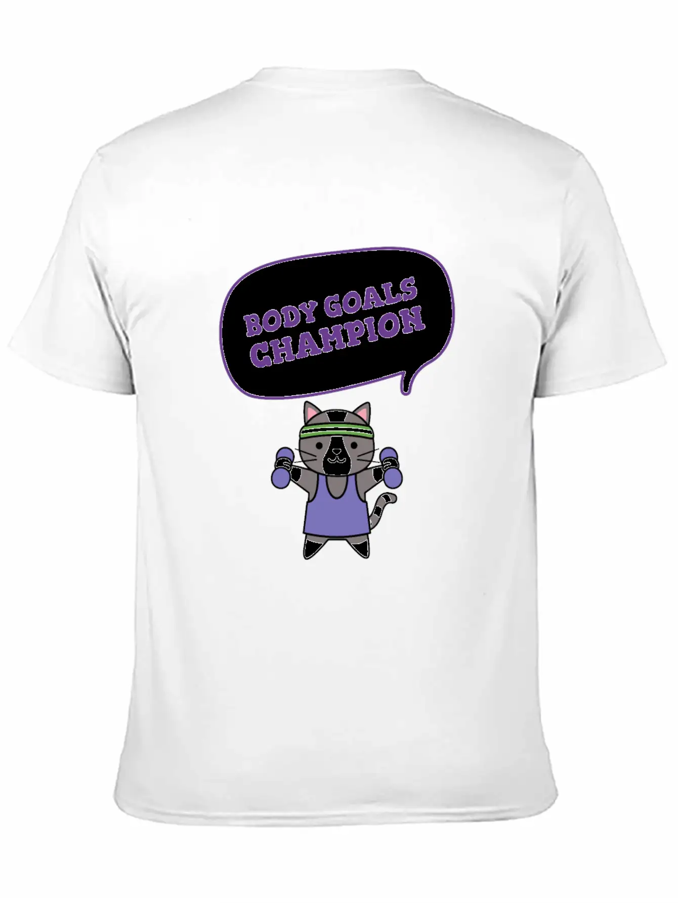 Body Goals Champion Relaxed Everyday Tee – Lightweight And Durable Cotton