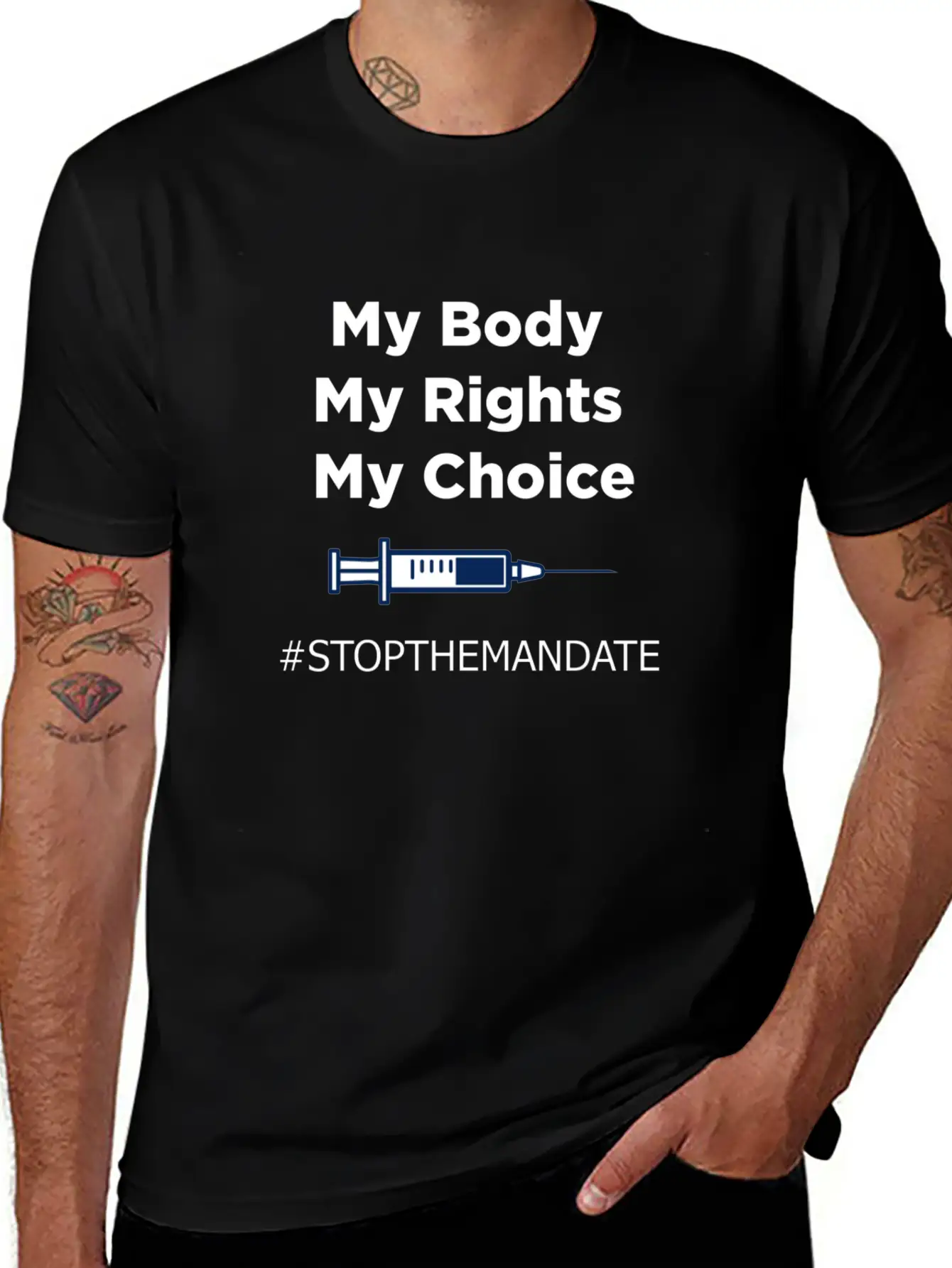 Body Rights Choice Classic Cotton Tee – Unisex Comfort For Any Season