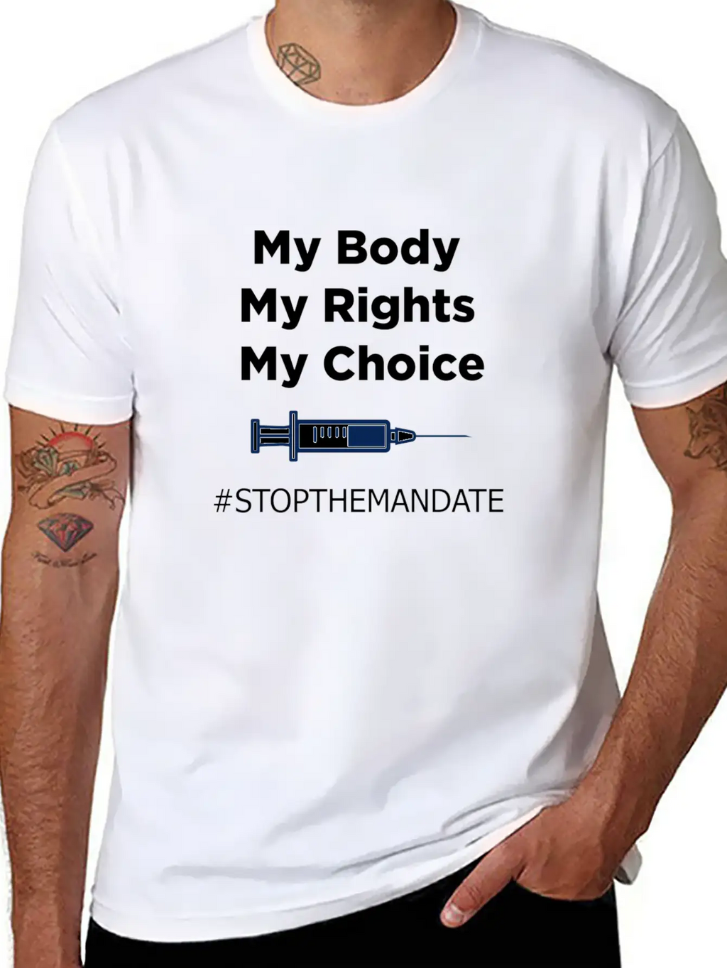 Body Rights Choice Classic Cotton Tee – Unisex Comfort For Any Season