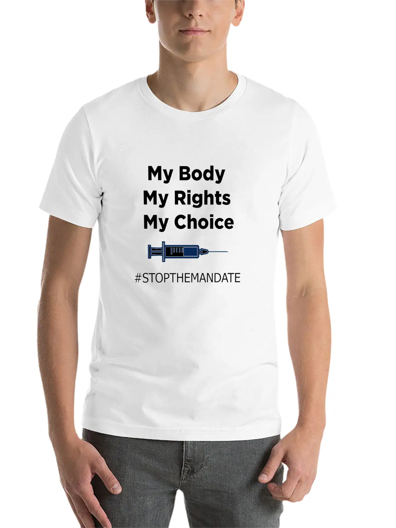 Body Rights Choice Classic Cotton Tee – Unisex Comfort For Any Season