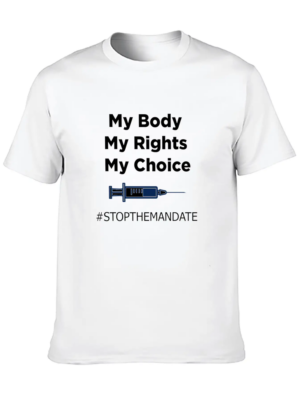 Body Rights Choice Classic Cotton Tee – Unisex Comfort For Any Season