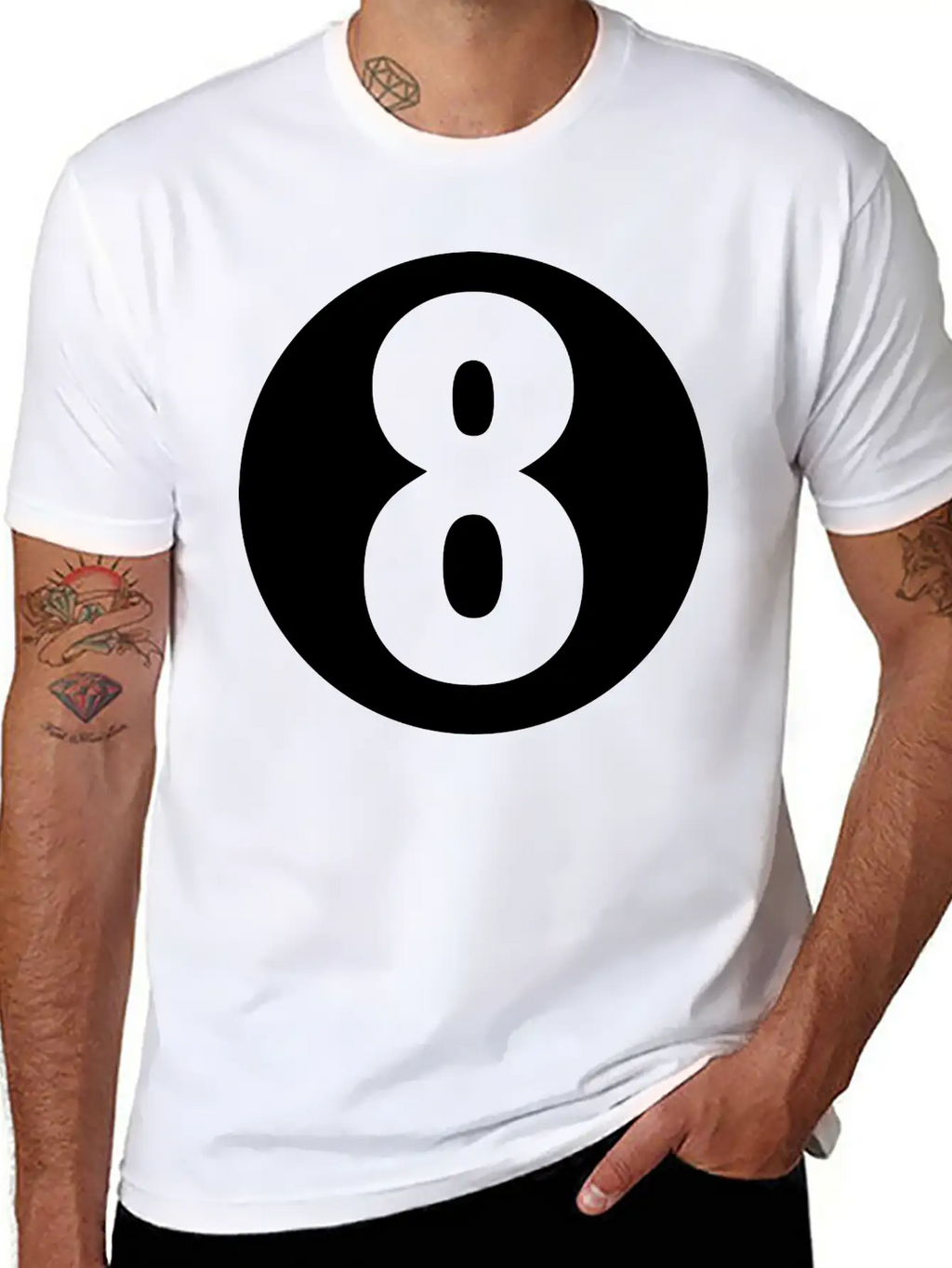Bola 8 Classic Cotton Tee – Unisex Comfort For Any Season