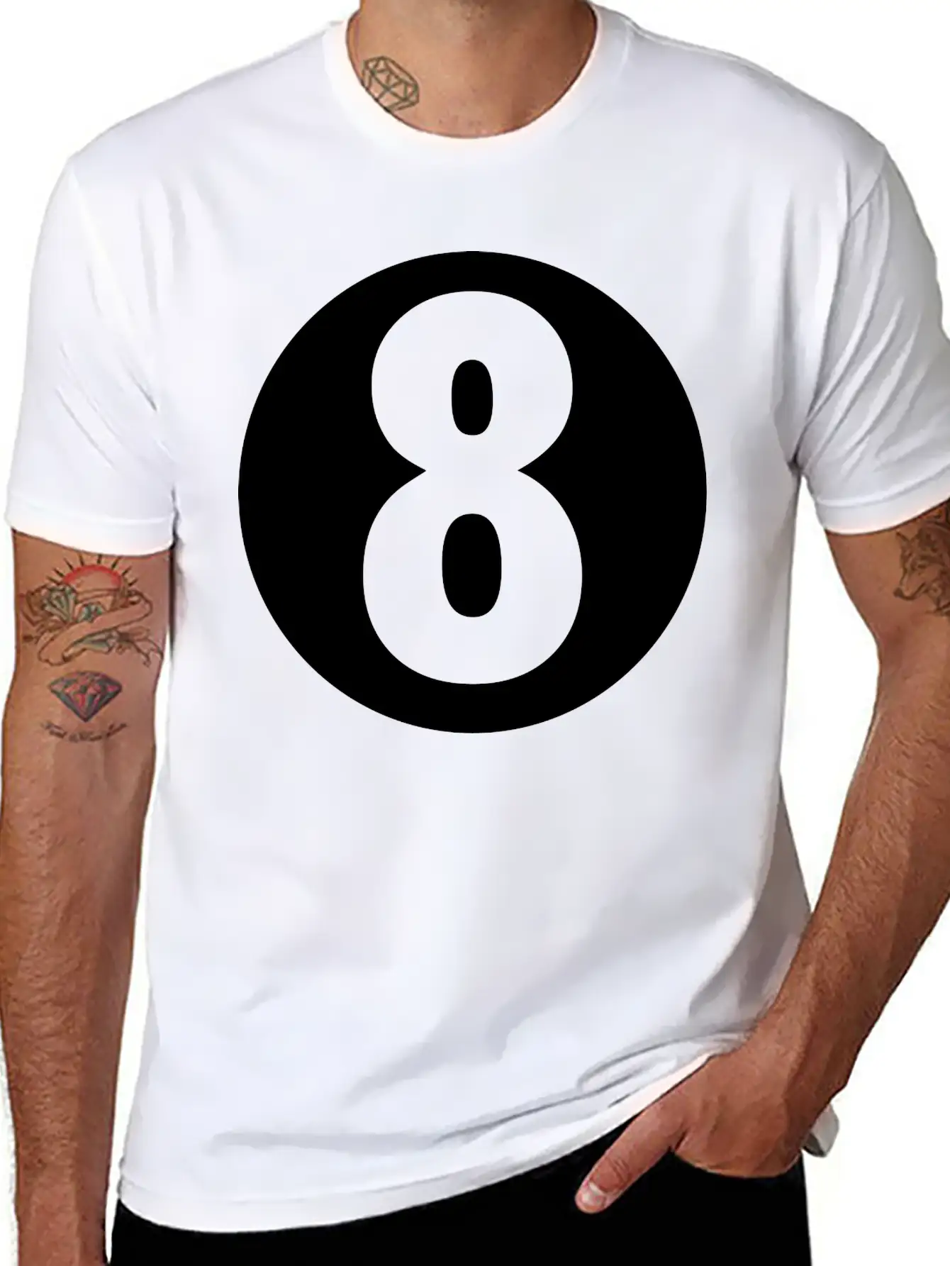 Bola 8 Classic Cotton Tee – Unisex Comfort For Any Season