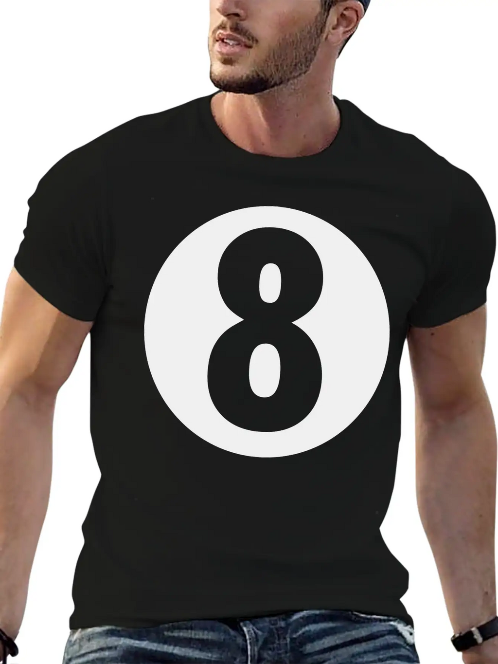 Bola 8 Classic Cotton Tee – Unisex Comfort For Any Season