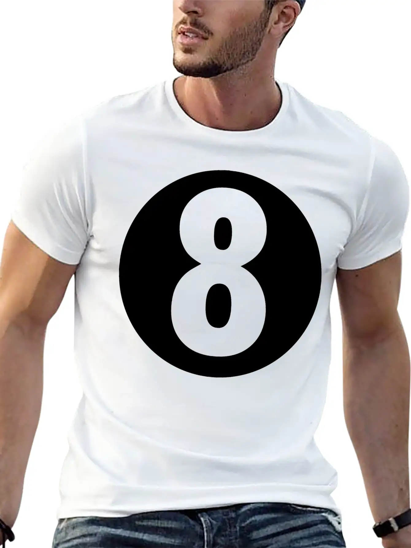 Bola 8 Classic Cotton Tee – Unisex Comfort For Any Season