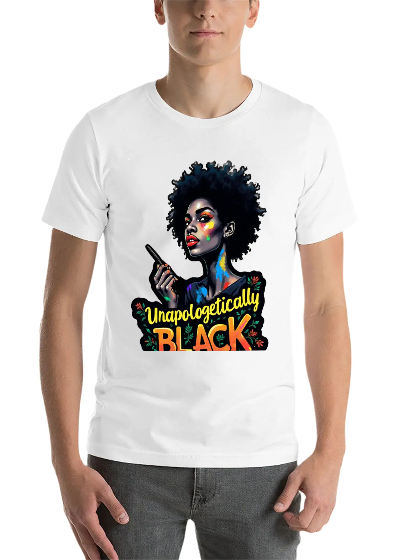 Bold Identity Essential Cotton Tee For Daily Outfits – Unisex Style
