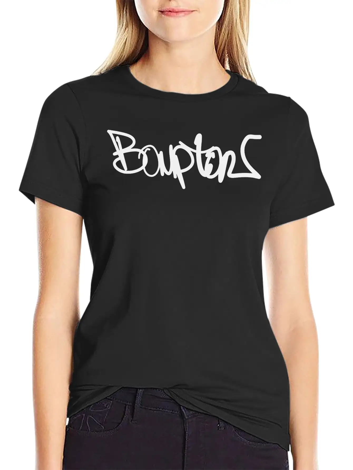 Bompton Graffiti Relaxed Everyday Tee – Lightweight And Durable Cotton