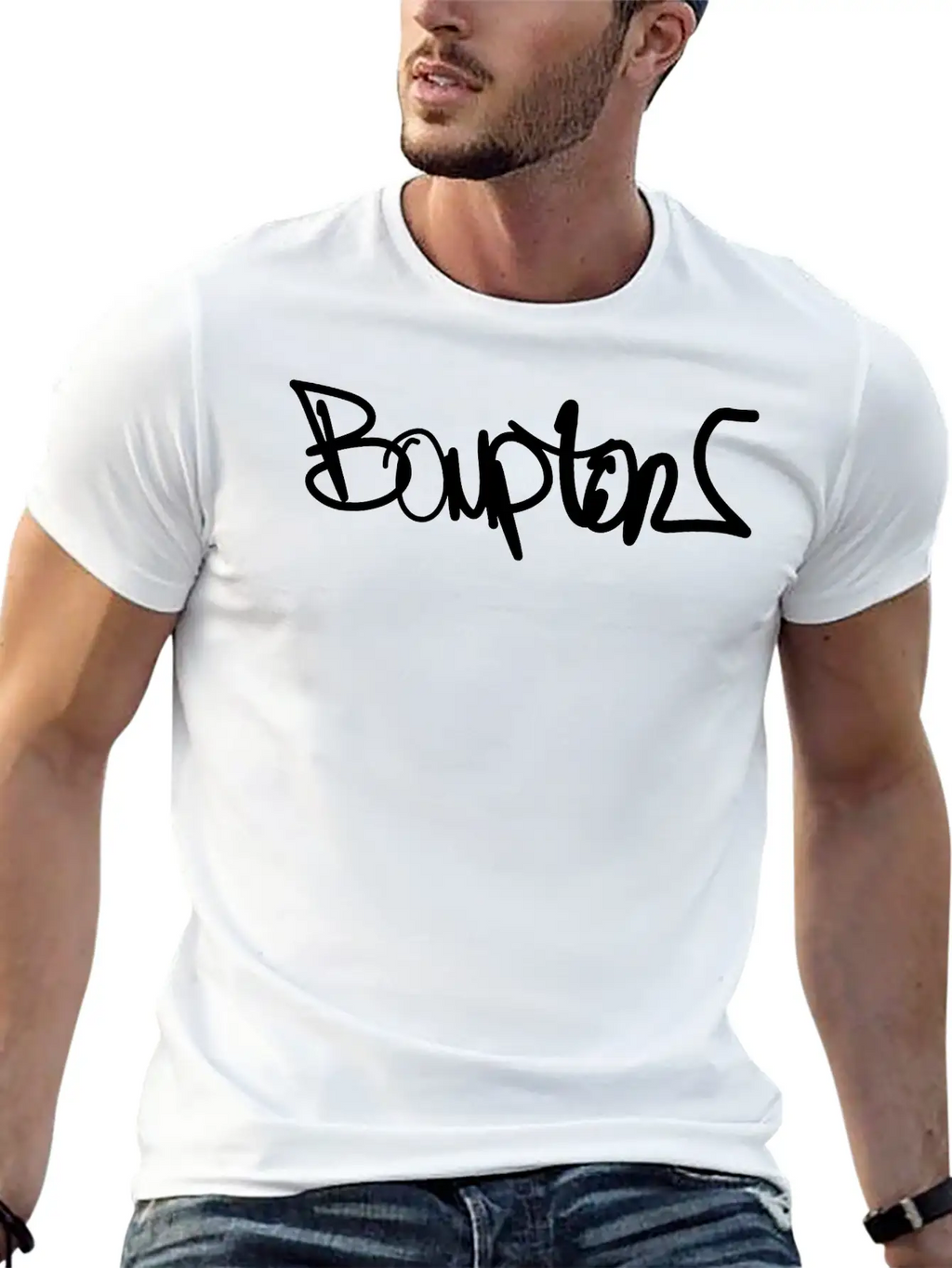 Bompton Graffiti Relaxed Everyday Tee – Lightweight And Durable Cotton