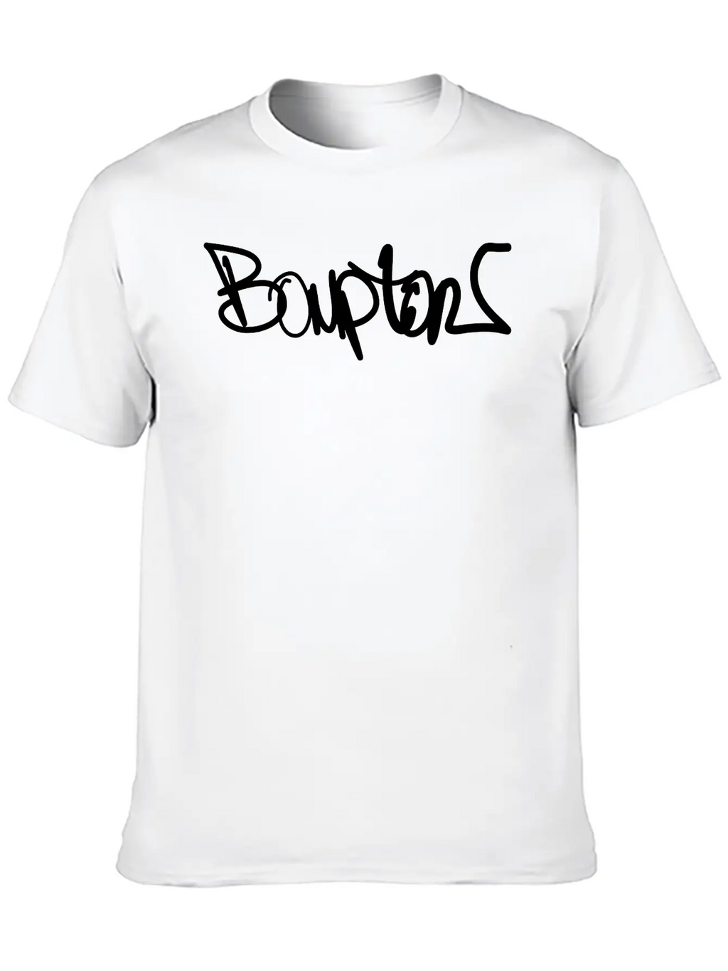 Bompton Graffiti Relaxed Everyday Tee – Lightweight And Durable Cotton