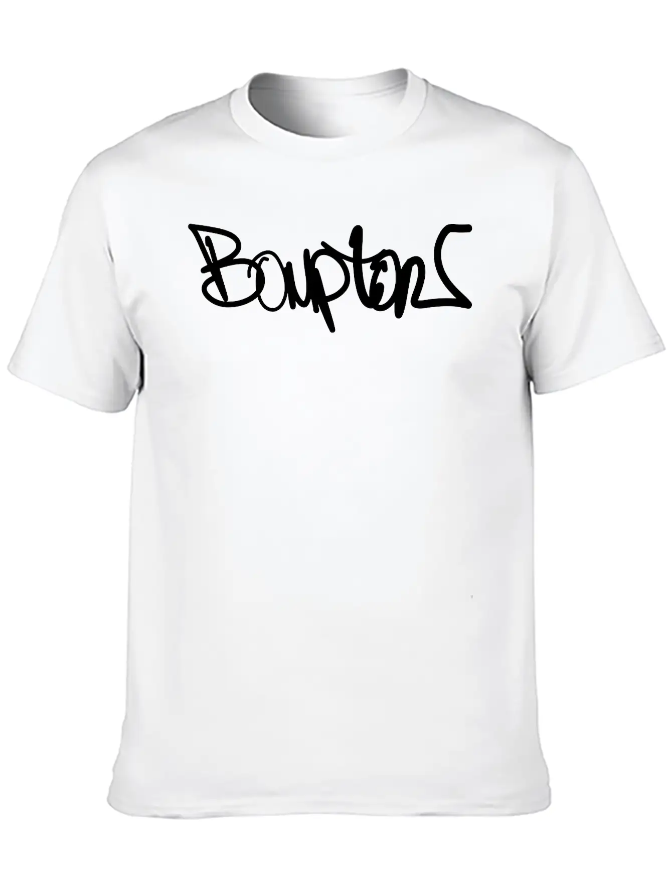 Bompton Graffiti Relaxed Everyday Tee – Lightweight And Durable Cotton