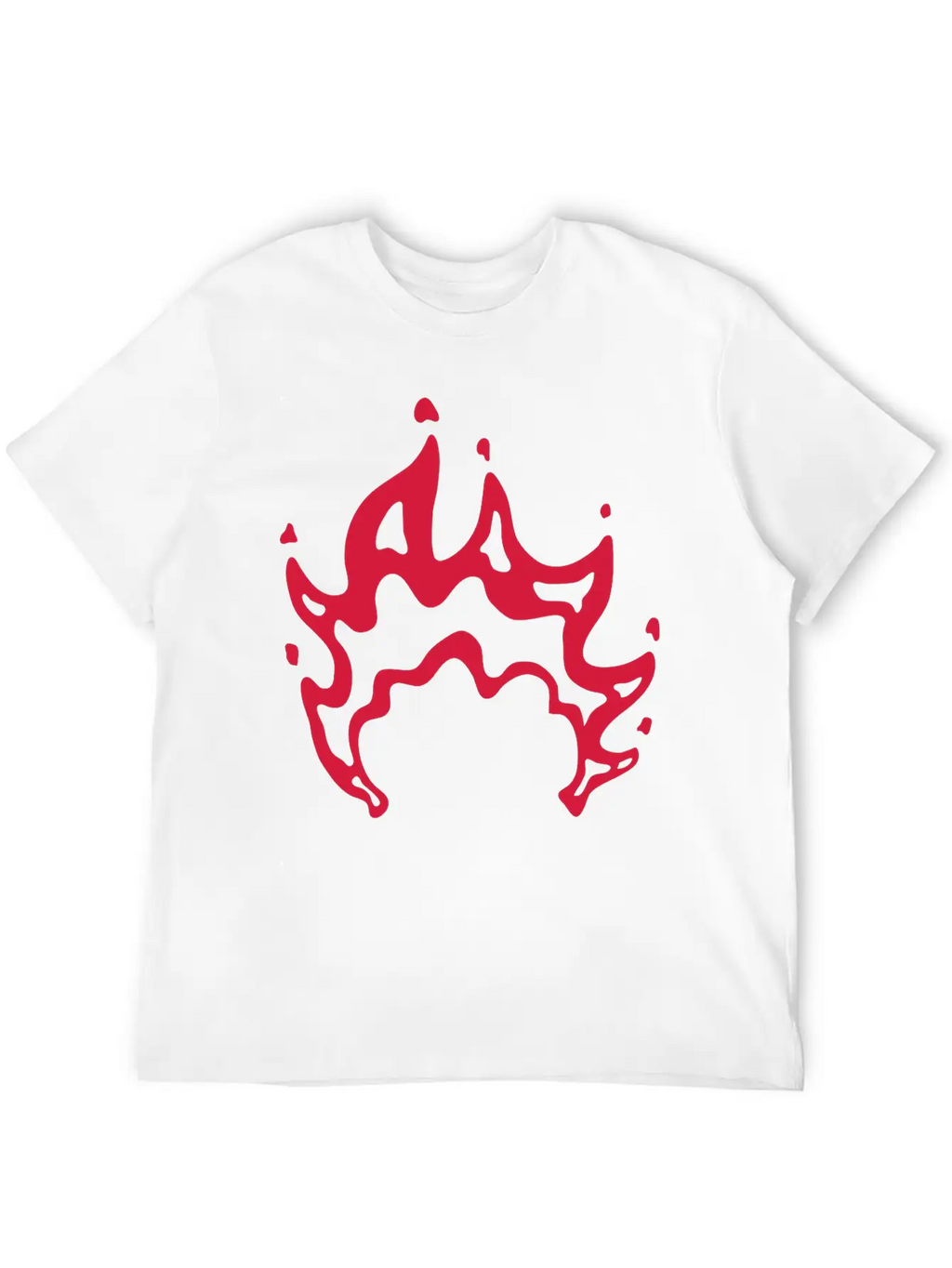 Bonfire Flames Cool Design Modern Fit Casual T-Shirt – Clean And Versatile Design