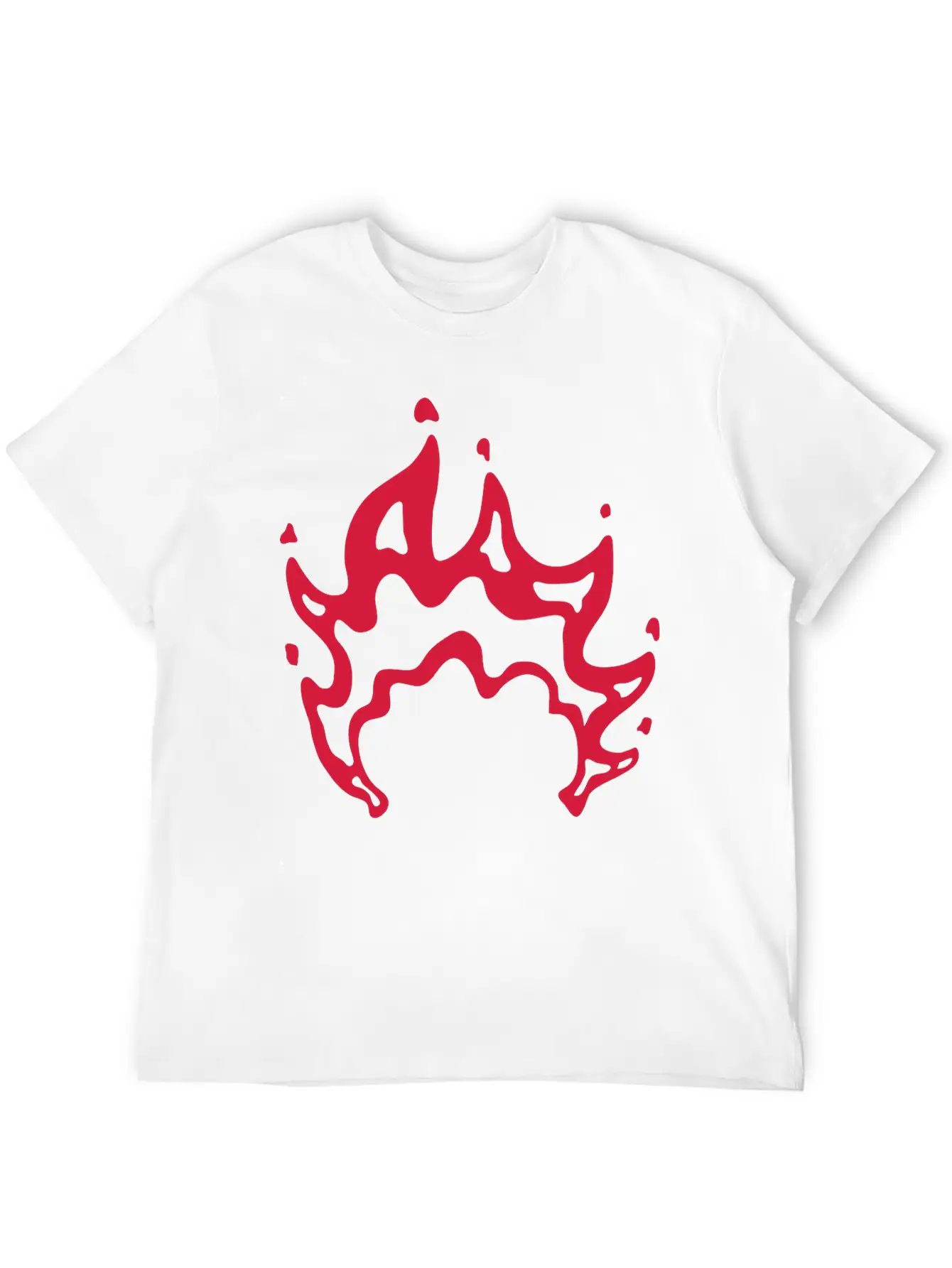Bonfire Flames Cool Design Modern Fit Casual T-Shirt – Clean And Versatile Design