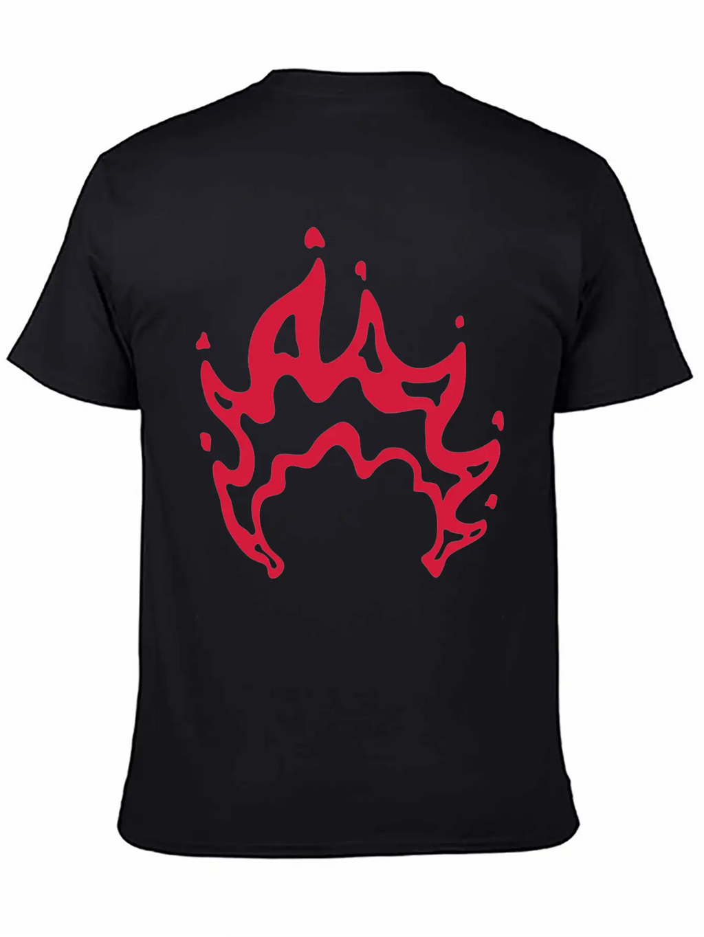 Bonfire Flames Cool Design Modern Fit Casual T-Shirt – Clean And Versatile Design