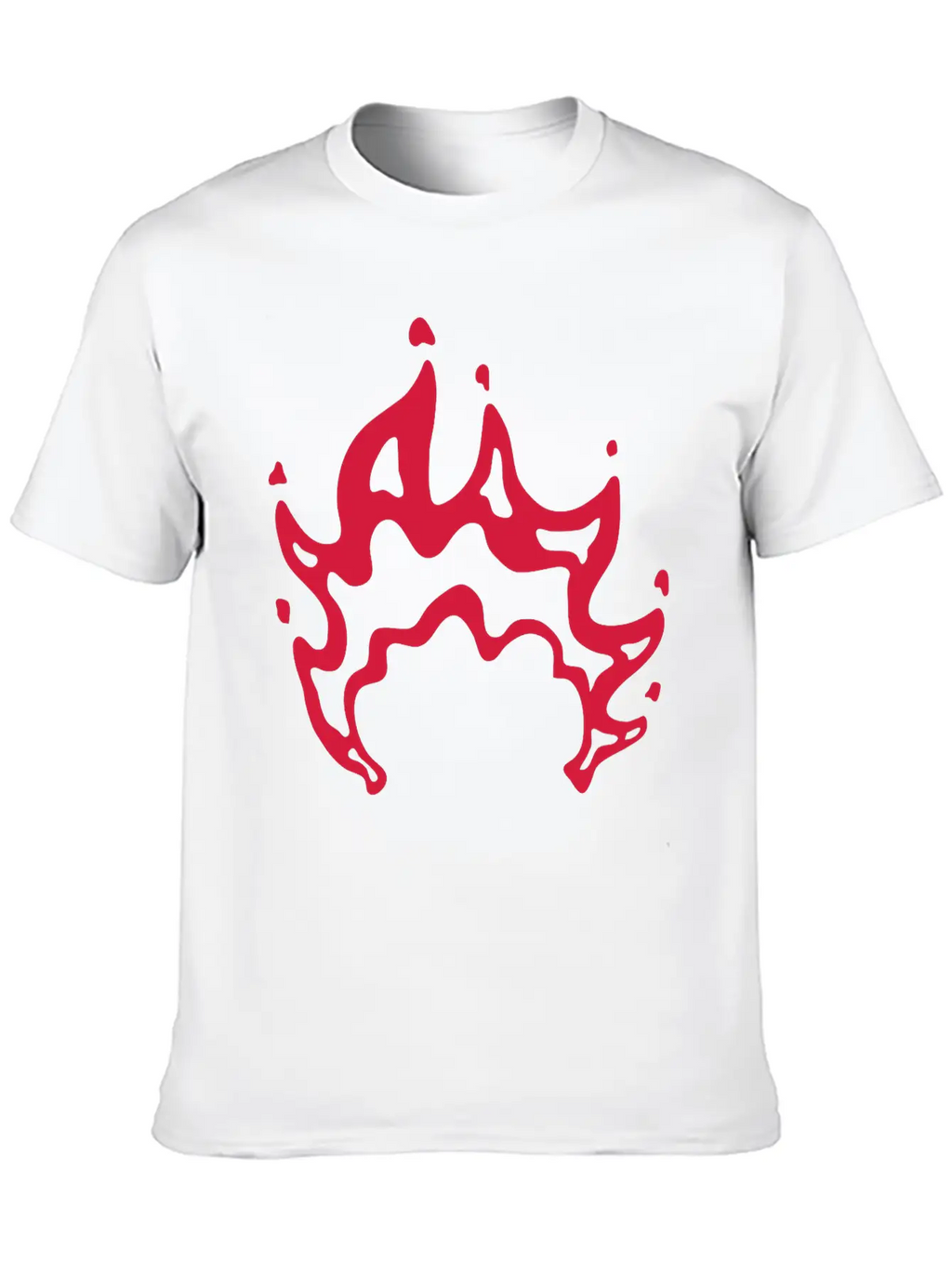 Bonfire Flames Cool Design Modern Fit Casual T-Shirt – Clean And Versatile Design
