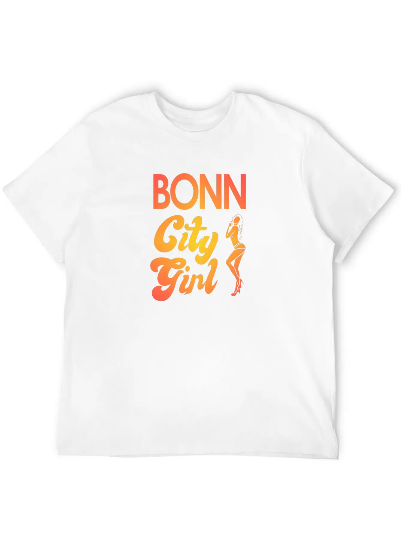 Bonn Bonner City NRW Skyline Germany UN Basketball Essential Cotton Tee For Daily Outfits – Unisex Style