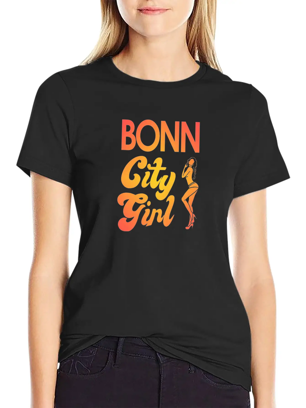 Bonn Bonner City NRW Skyline Germany UN Basketball Essential Cotton Tee For Daily Outfits – Unisex Style