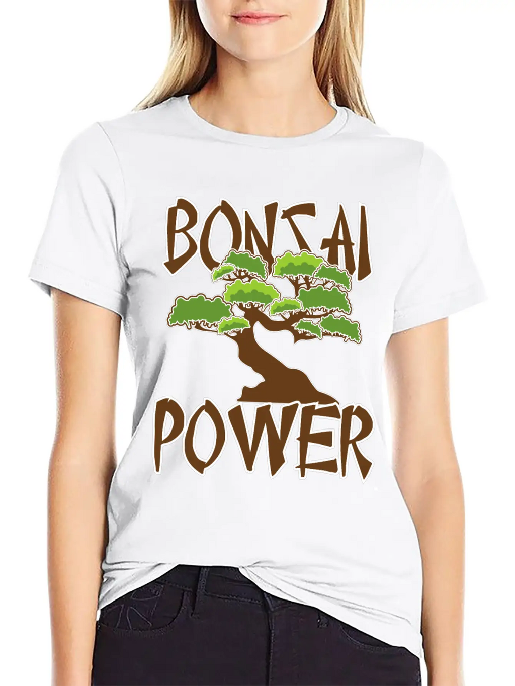 Bonsai Power - Japanese Bonsai Tree And Nature Unisex Casual T-Shirt – Clean Design For Daily Comfort