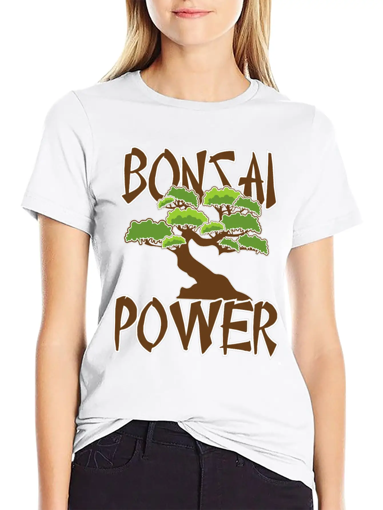Bonsai Power - Japanese Bonsai Tree And Nature Unisex Casual T-Shirt – Clean Design For Daily Comfort
