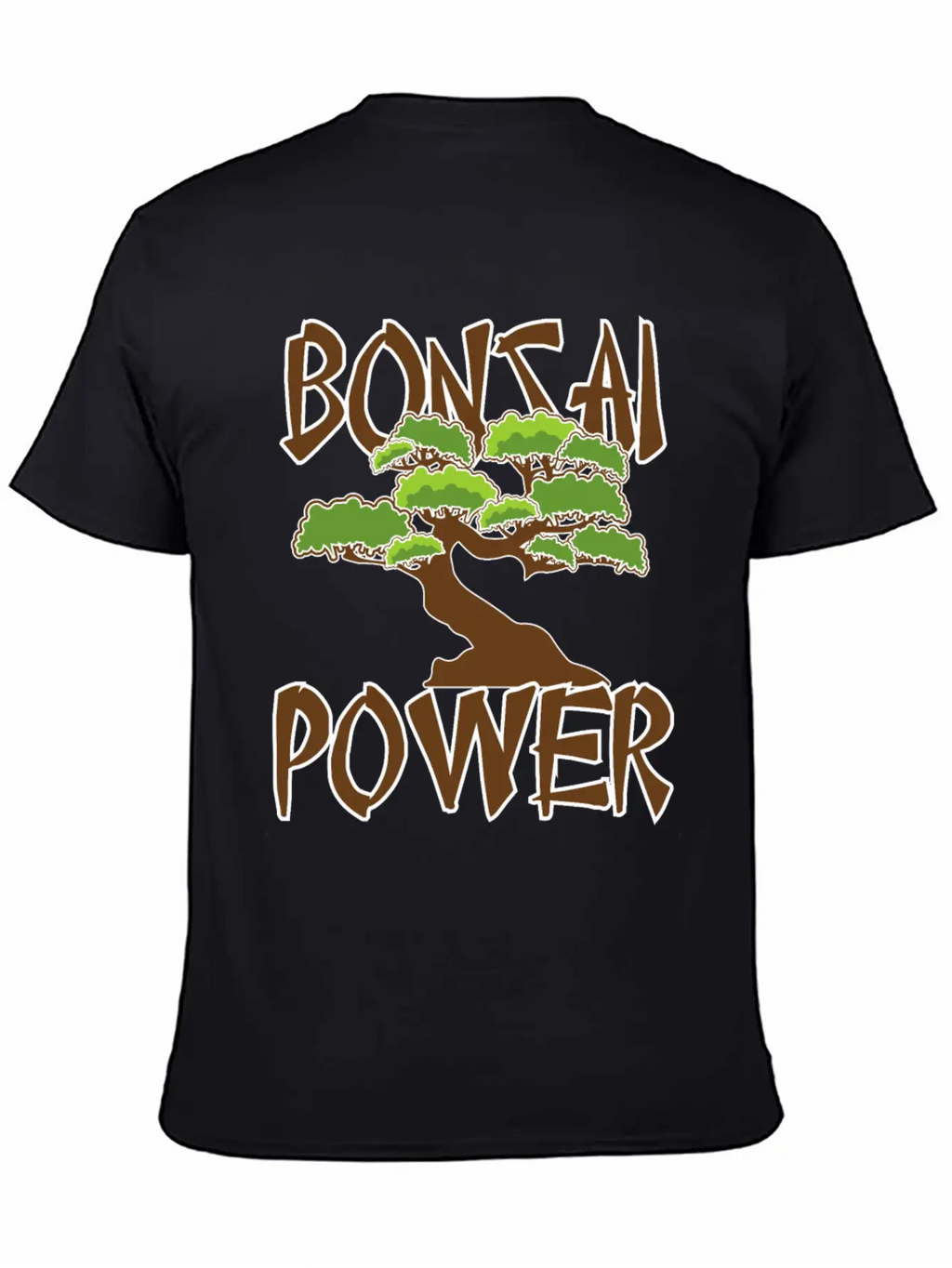 Bonsai Power - Japanese Bonsai Tree And Nature Unisex Casual T-Shirt – Clean Design For Daily Comfort