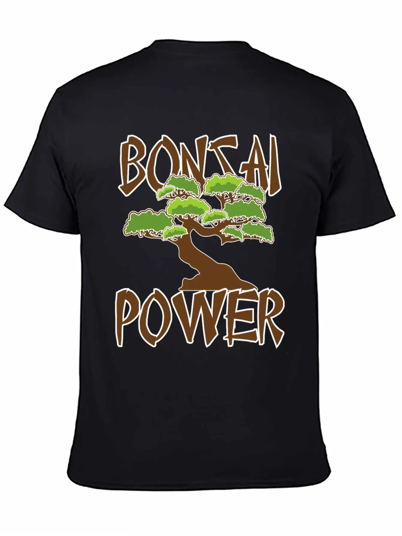 Bonsai Power - Japanese Bonsai Tree And Nature Unisex Casual T-Shirt – Clean Design For Daily Comfort
