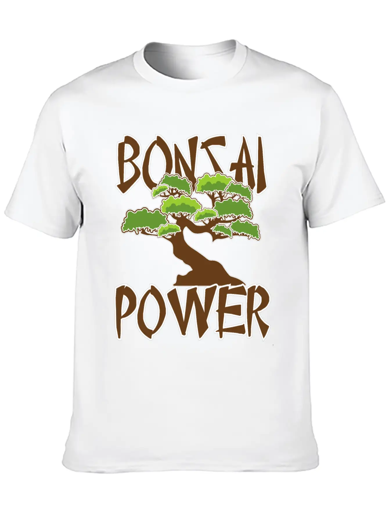 Bonsai Power - Japanese Bonsai Tree And Nature Unisex Casual T-Shirt – Clean Design For Daily Comfort