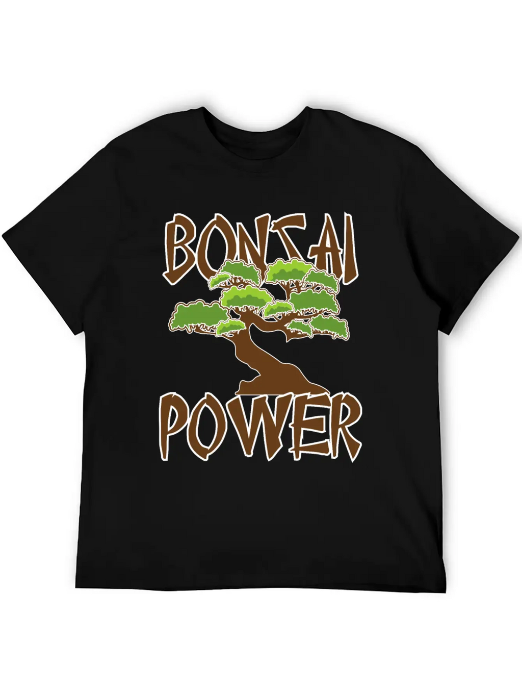 Bonsai Power - Japanese Bonsai Tree And Nature Unisex Casual T-Shirt – Clean Design For Daily Comfort
