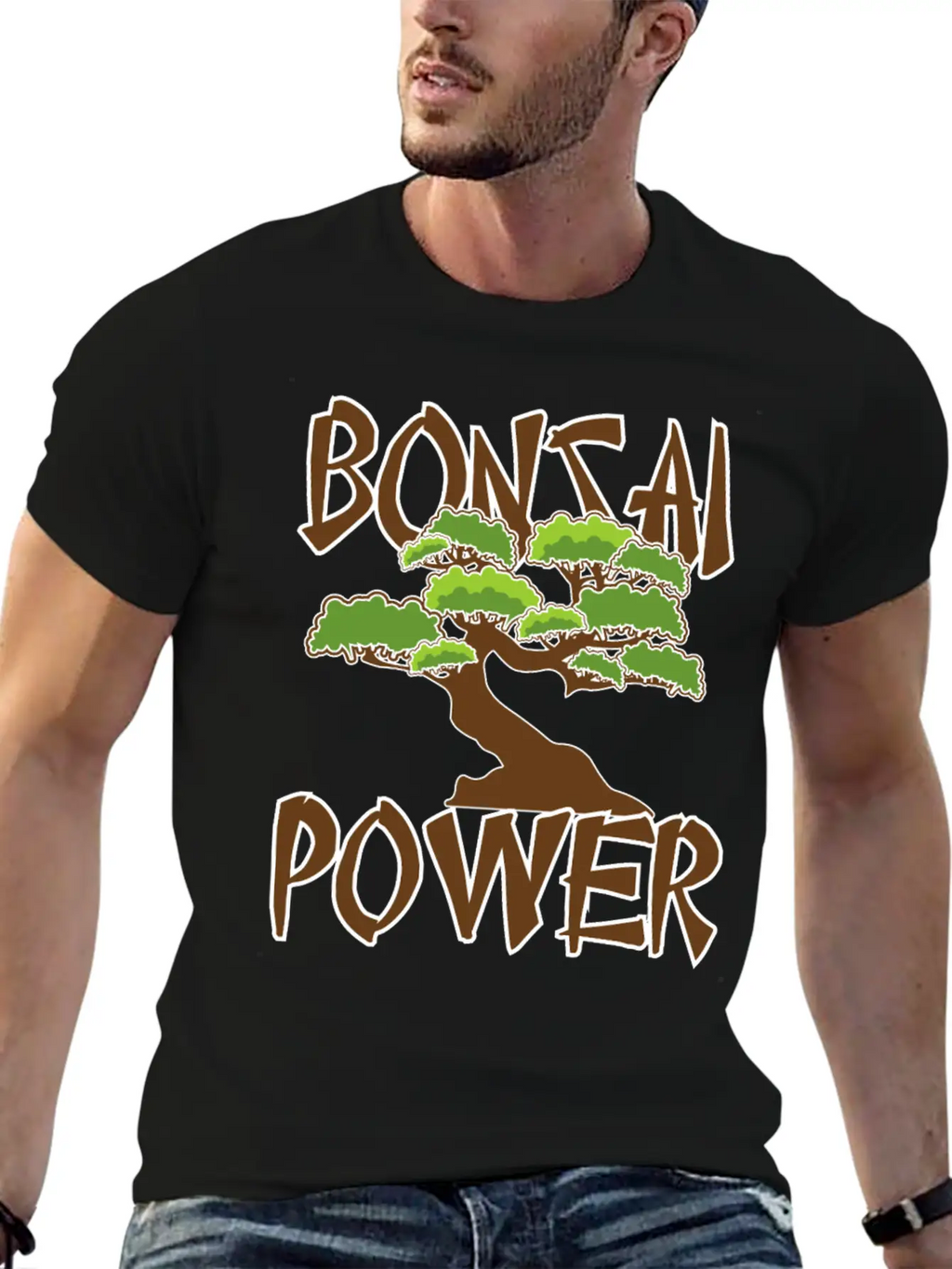 Bonsai Power - Japanese Bonsai Tree And Nature Unisex Casual T-Shirt – Clean Design For Daily Comfort