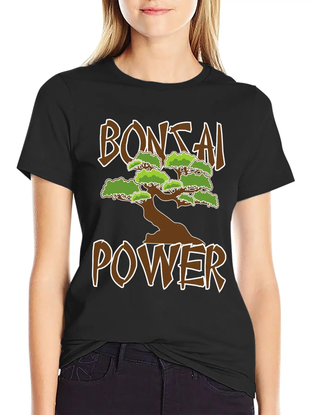 Bonsai Power - Japanese Bonsai Tree And Nature Unisex Casual T-Shirt – Clean Design For Daily Comfort