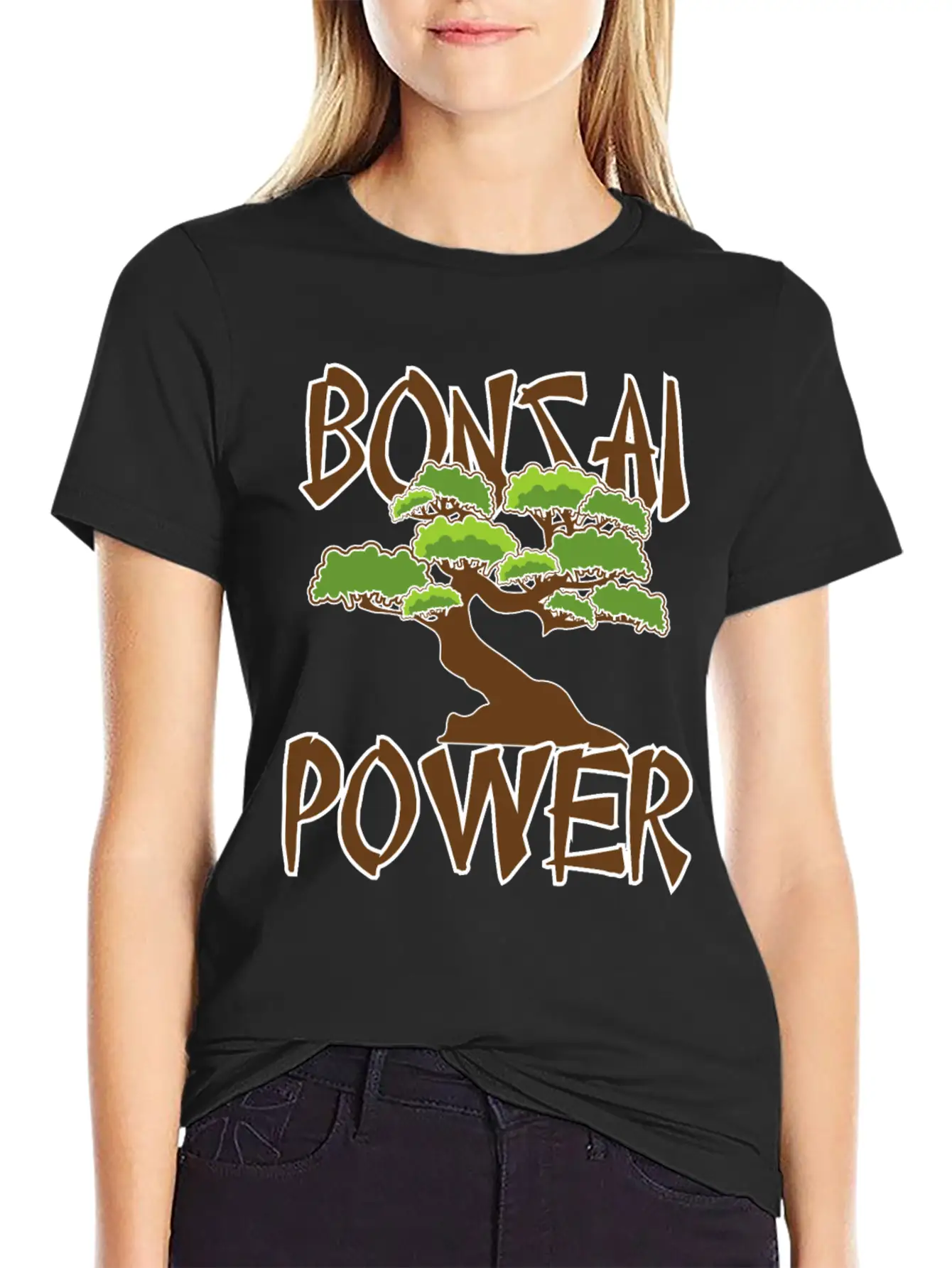 Bonsai Power - Japanese Bonsai Tree And Nature Unisex Casual T-Shirt – Clean Design For Daily Comfort