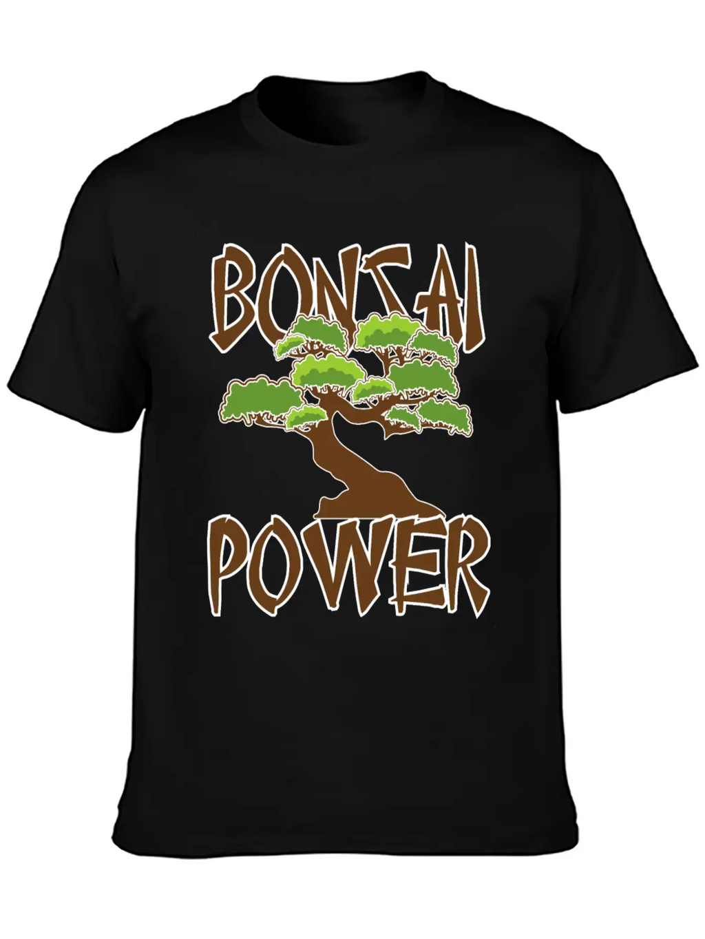 Bonsai Power - Japanese Bonsai Tree And Nature Unisex Casual T-Shirt – Clean Design For Daily Comfort