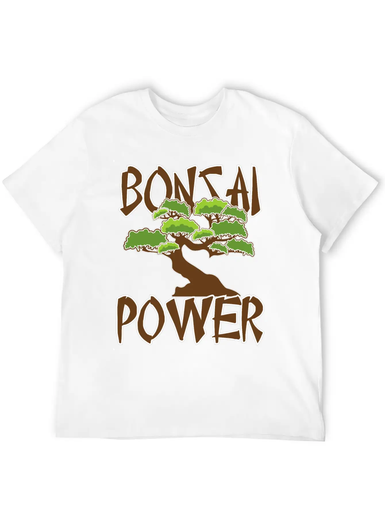 Bonsai Power - Japanese Bonsai Tree And Nature Unisex Casual T-Shirt – Clean Design For Daily Comfort