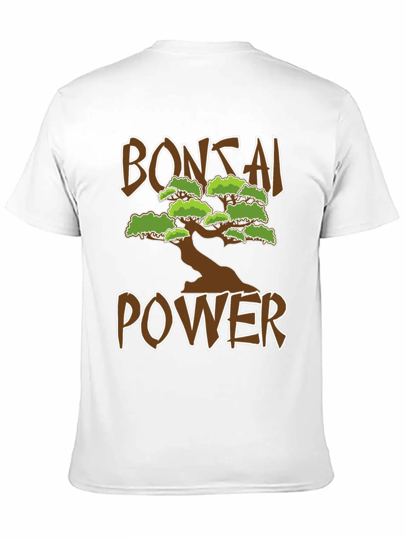 Bonsai Power - Japanese Bonsai Tree And Nature Unisex Casual T-Shirt – Clean Design For Daily Comfort