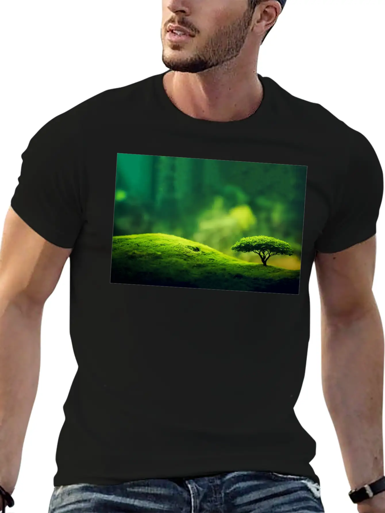 Bonsaii On A Tree Stylish Everyday T-Shirt – Unisex Basic Cotton Tee
