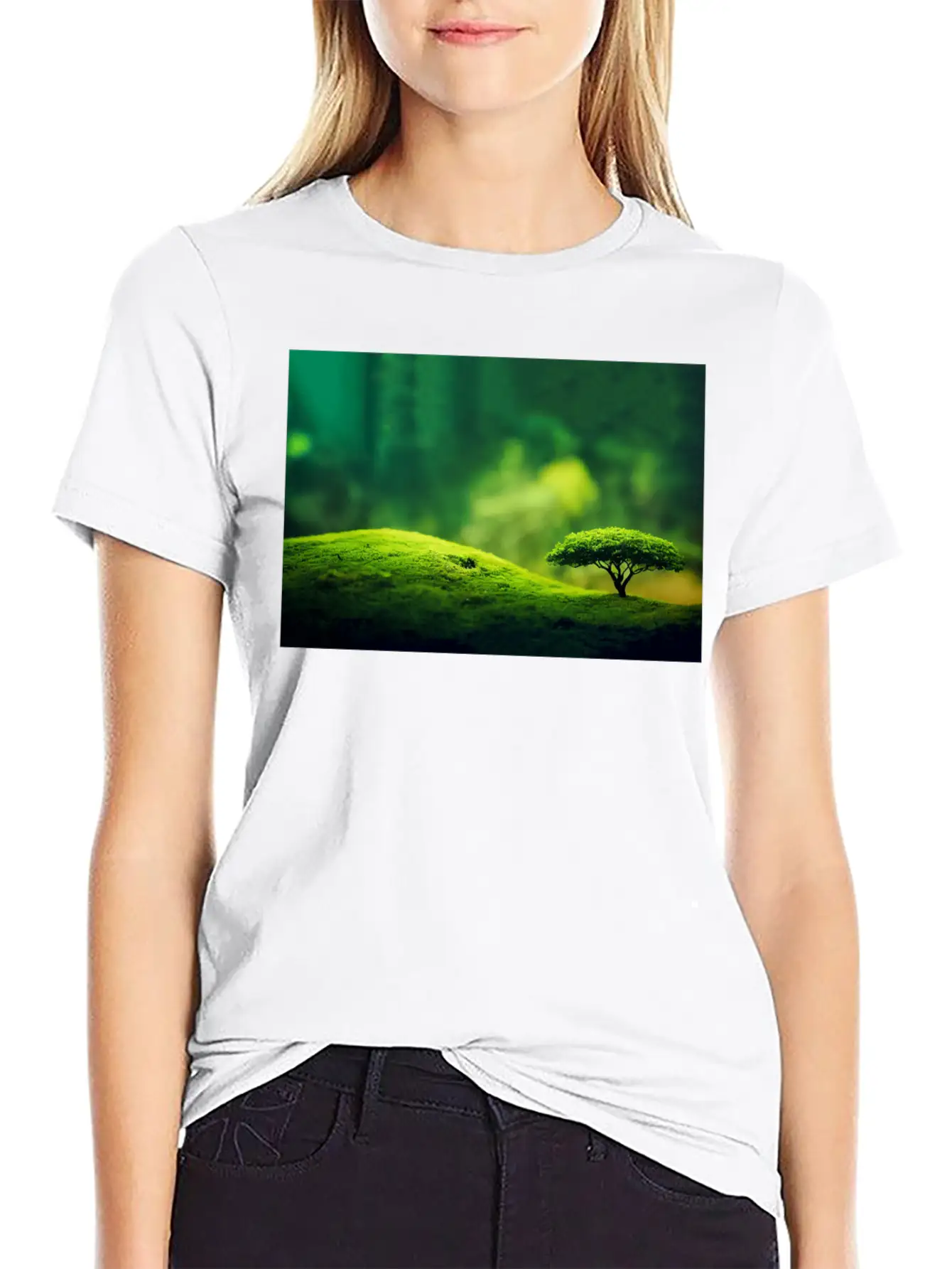 Bonsaii On A Tree Stylish Everyday T-Shirt – Unisex Basic Cotton Tee
