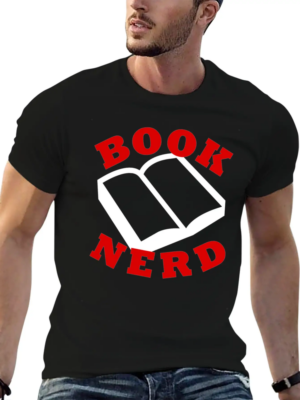 Book Of Nerd Relaxed Everyday Tee – Lightweight And Durable Cotton