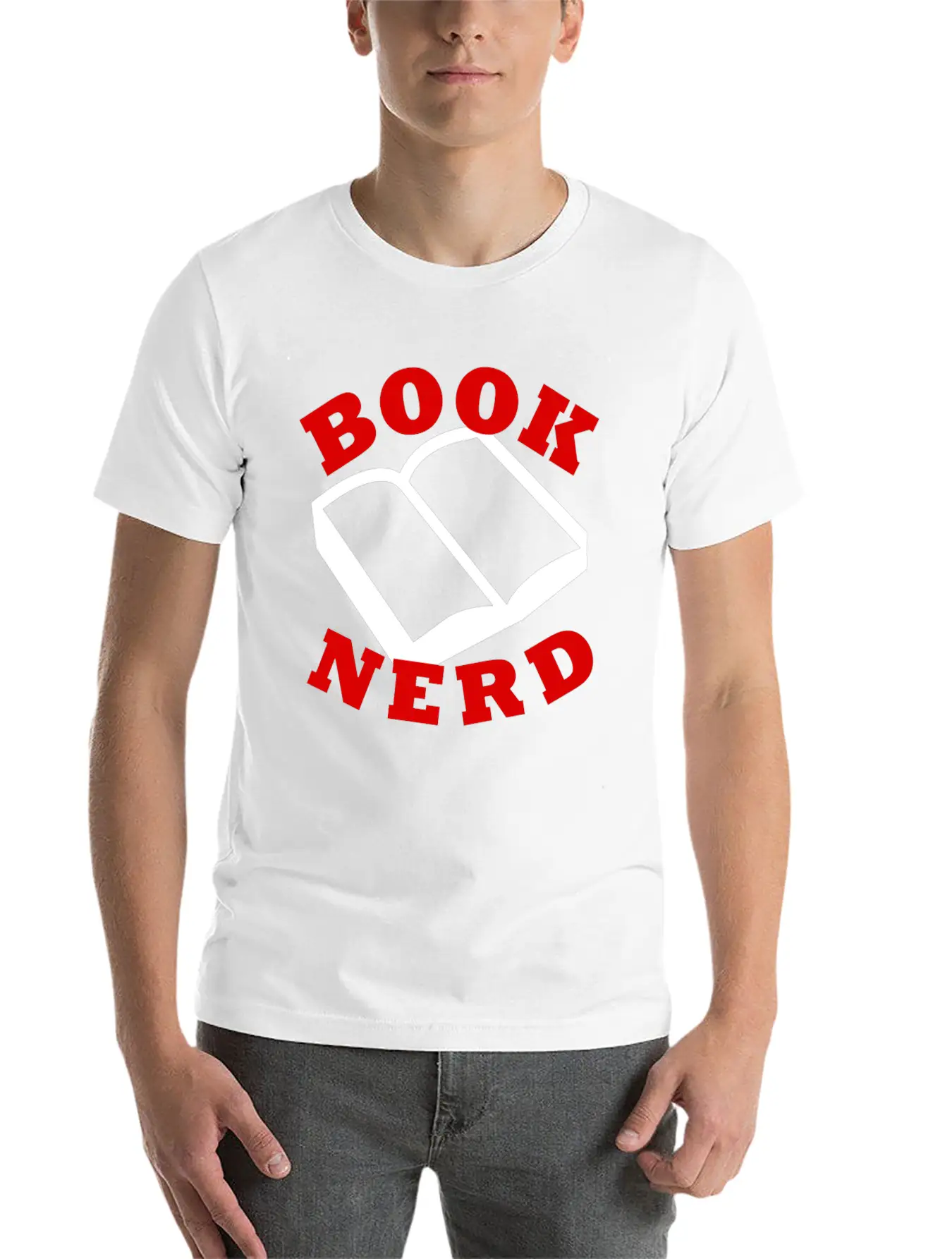 Book Of Nerd Relaxed Everyday Tee – Lightweight And Durable Cotton