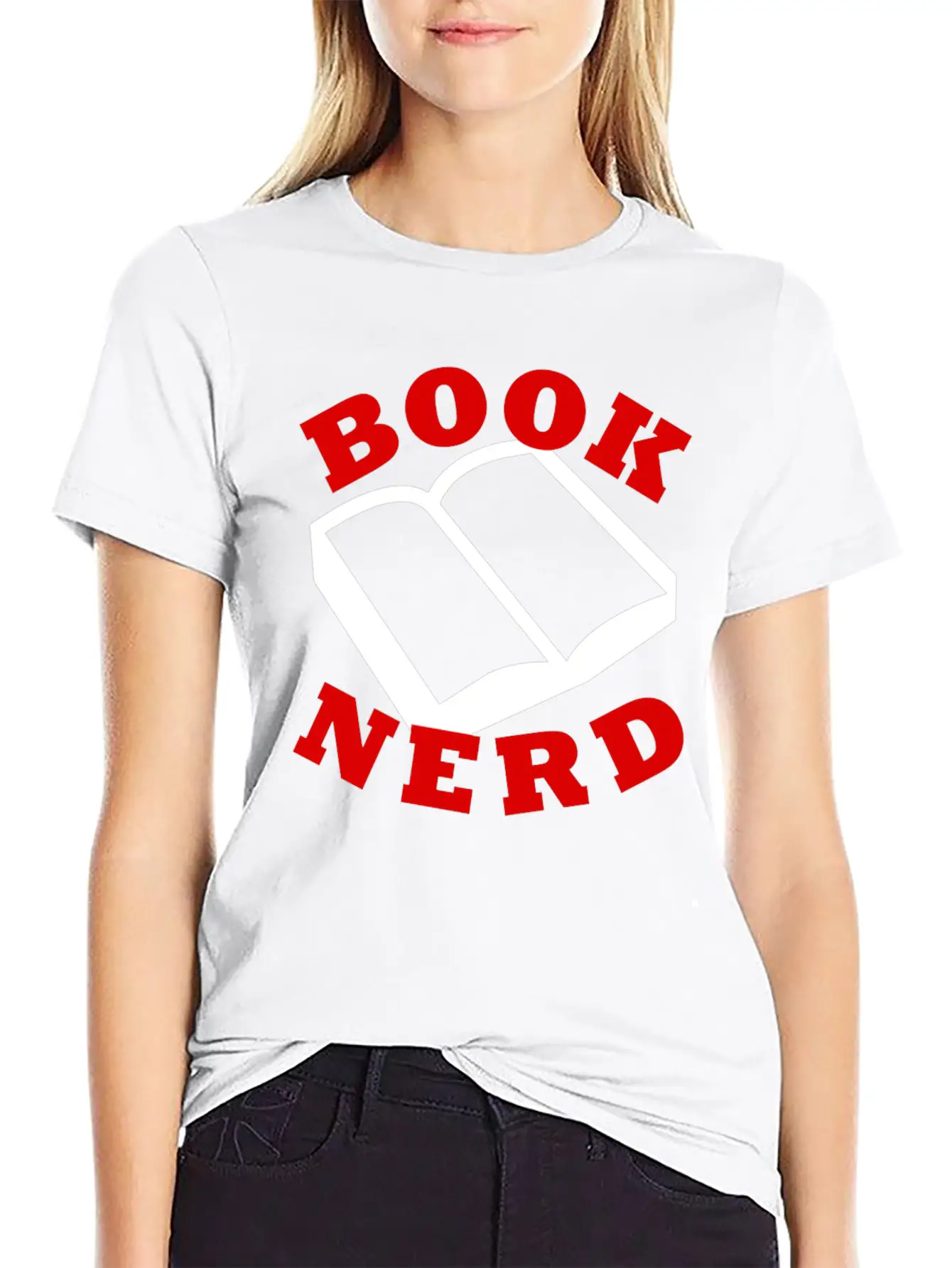 Book Of Nerd Relaxed Everyday Tee – Lightweight And Durable Cotton