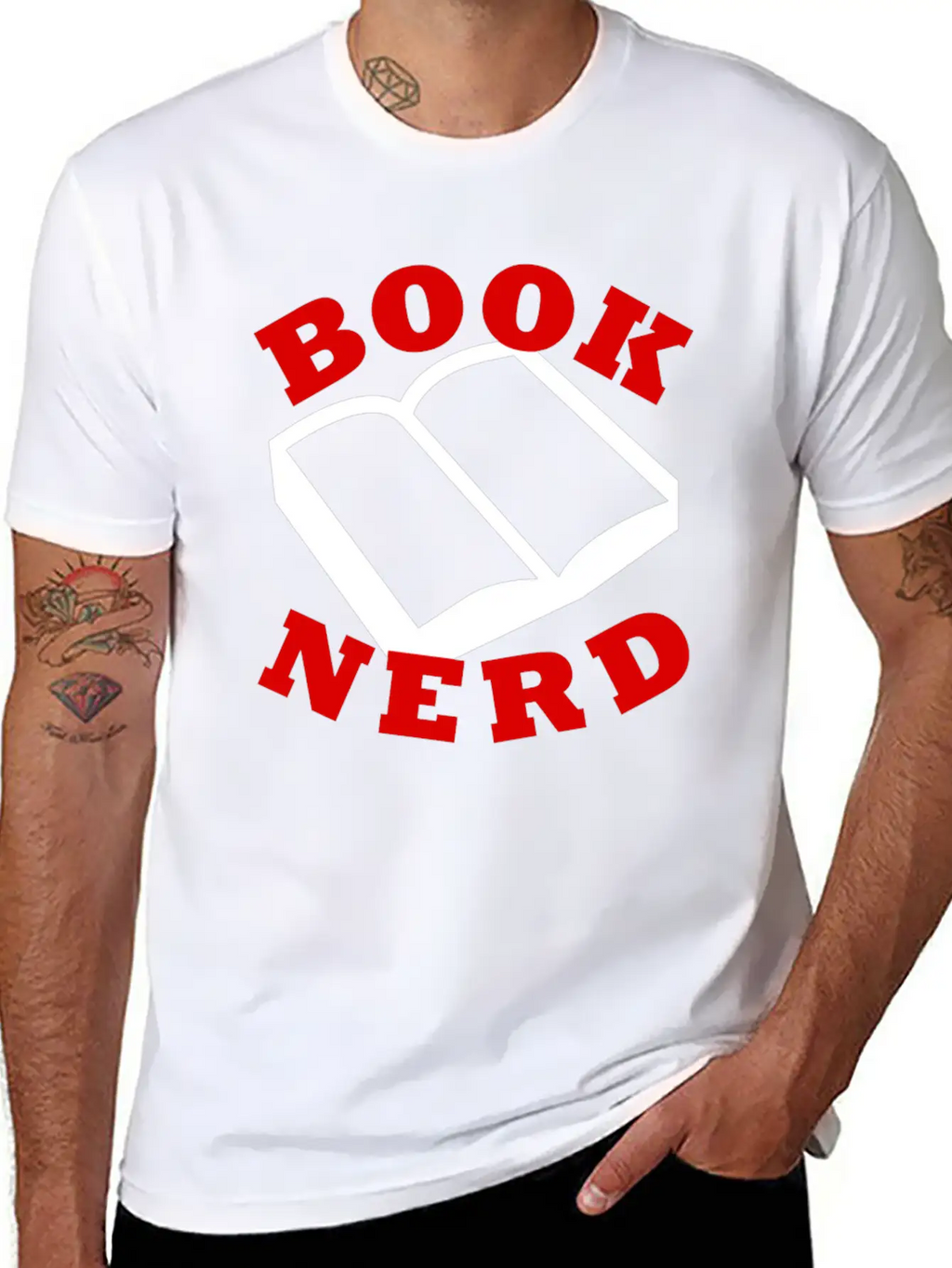 Book Of Nerd Relaxed Everyday Tee – Lightweight And Durable Cotton