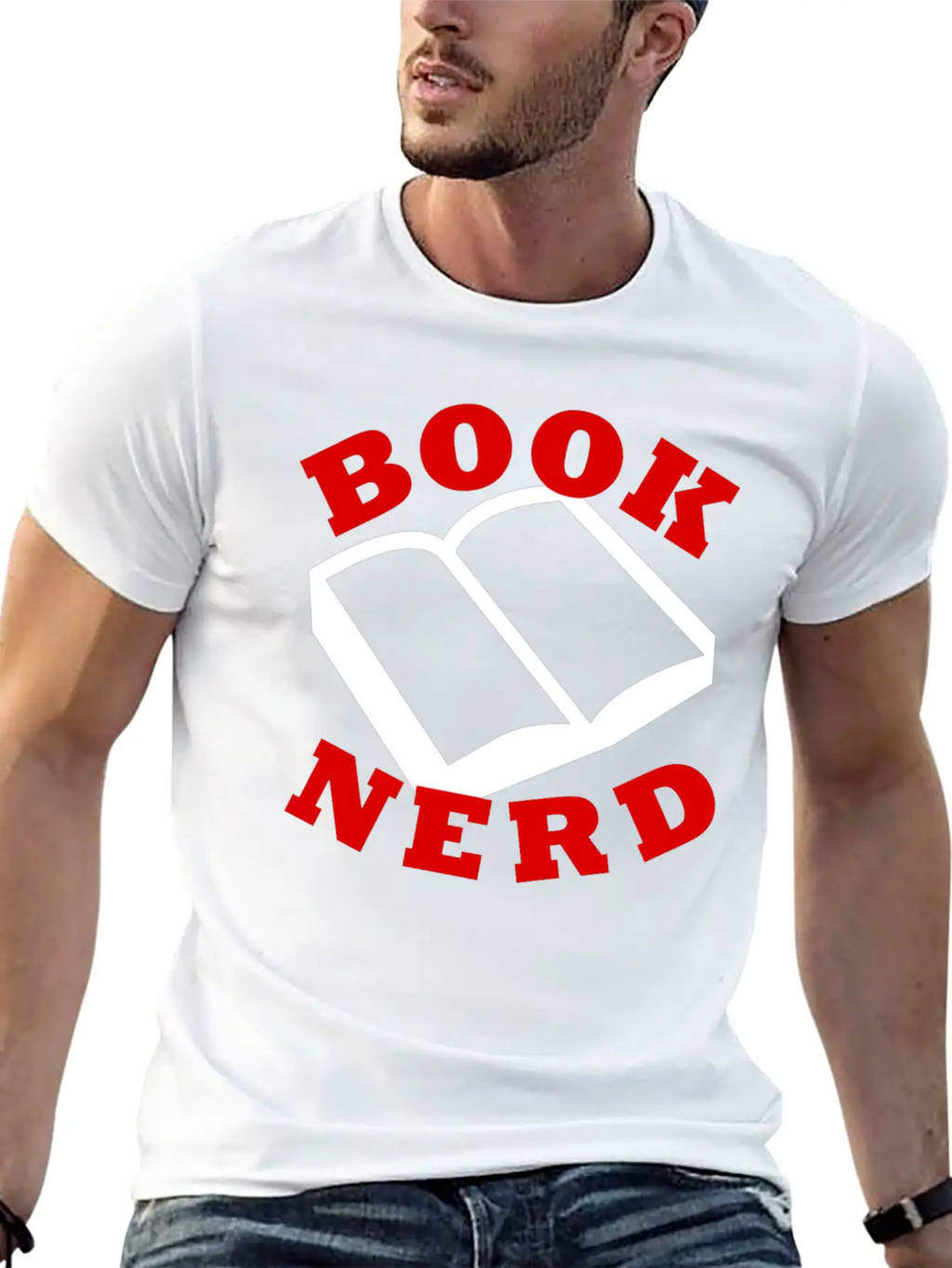Book Of Nerd Relaxed Everyday Tee – Lightweight And Durable Cotton