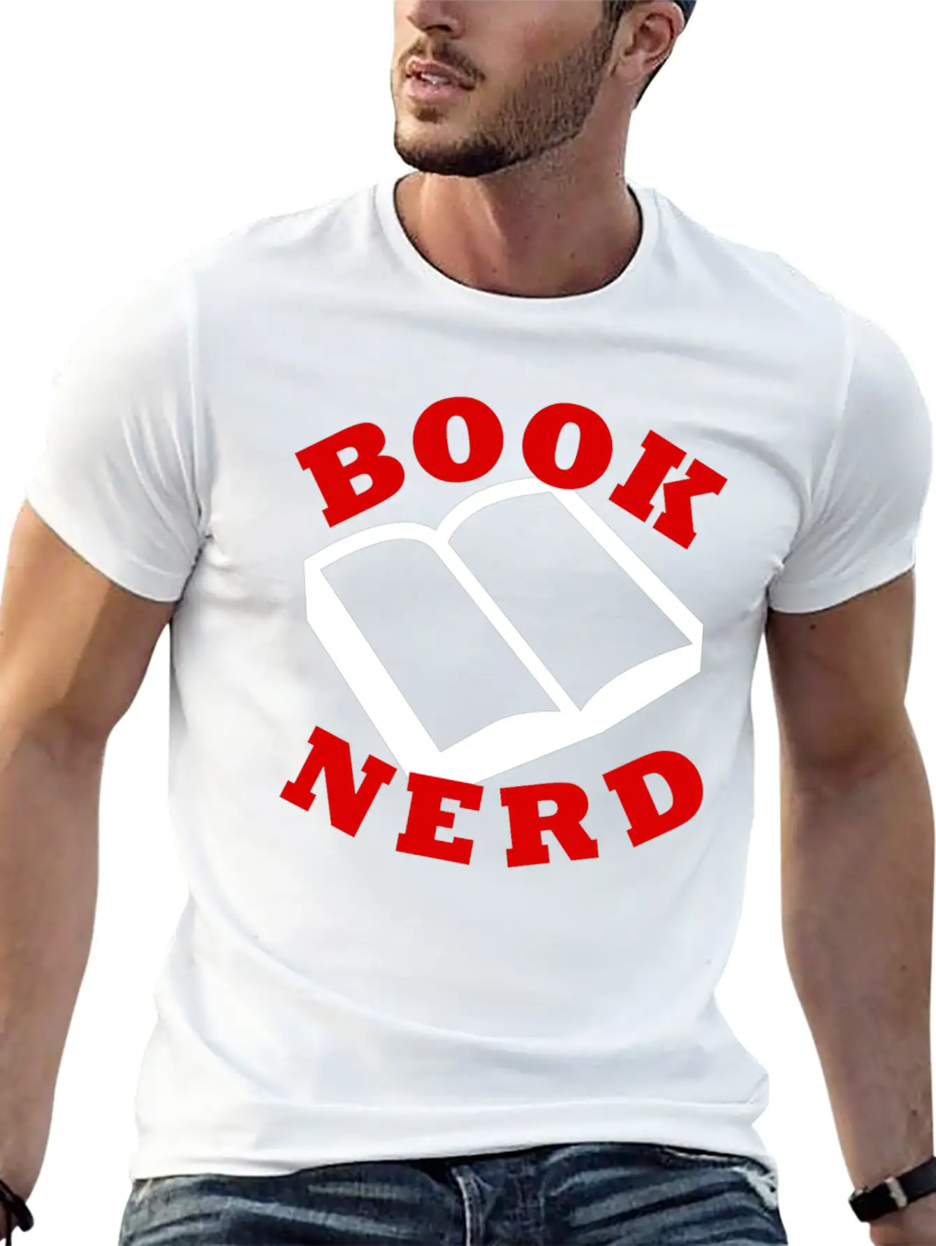 Book Of Nerd Relaxed Everyday Tee – Lightweight And Durable Cotton