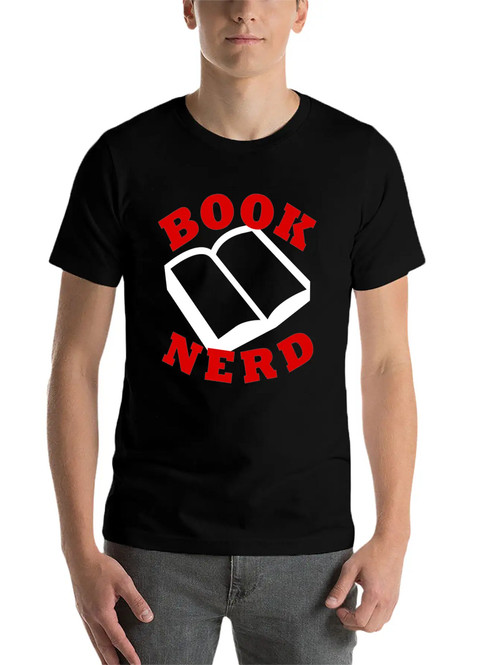 Book Of Nerd Relaxed Everyday Tee – Lightweight And Durable Cotton