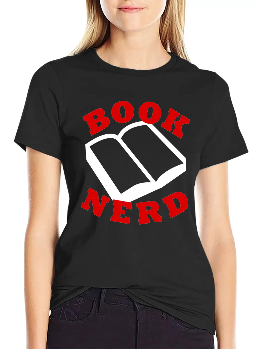 Book Of Nerd Relaxed Everyday Tee – Lightweight And Durable Cotton