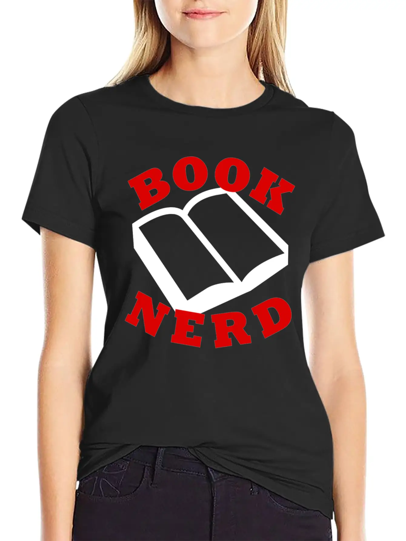 Book Of Nerd Relaxed Everyday Tee – Lightweight And Durable Cotton