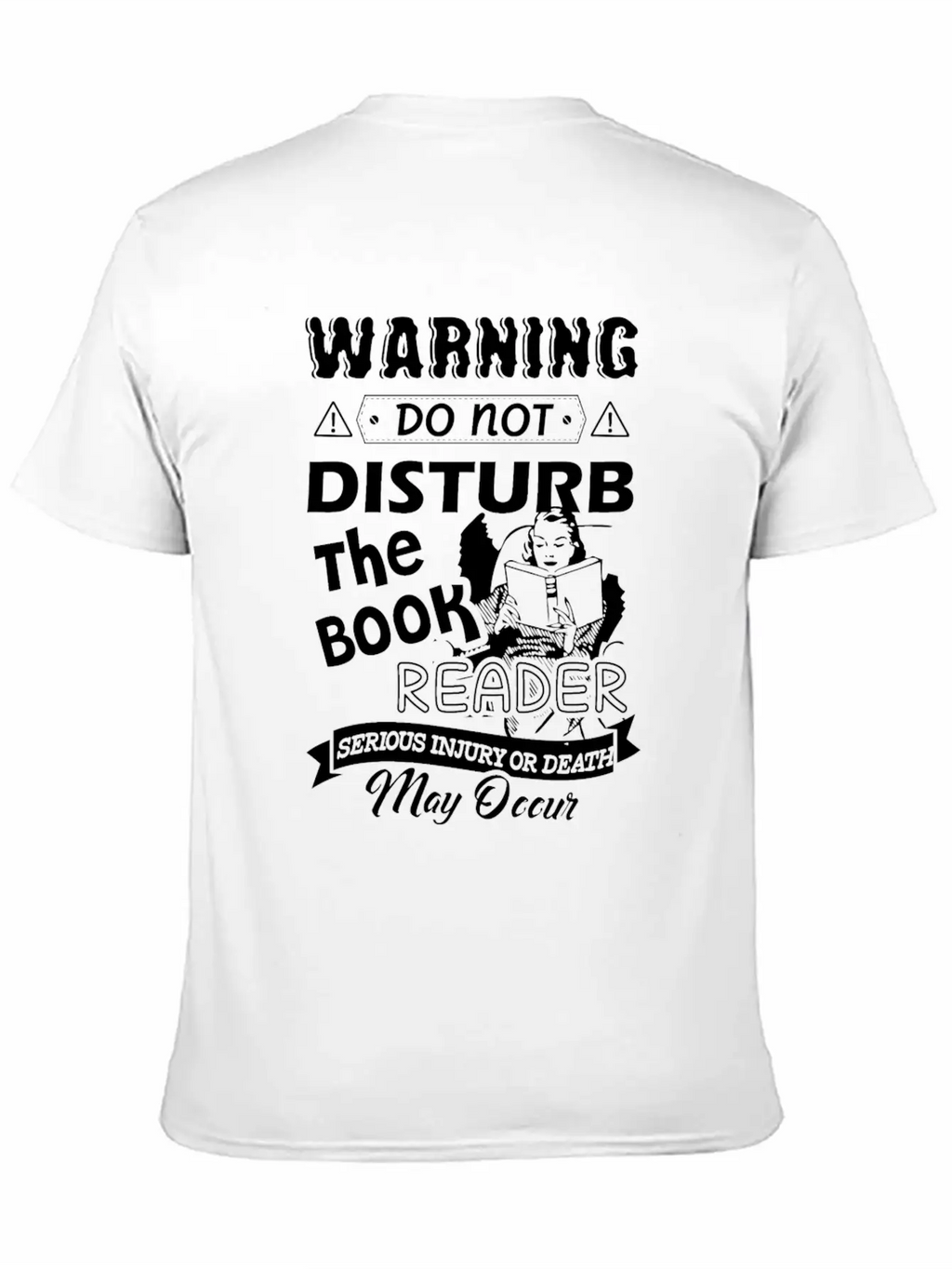 Book Reader Shirt Breathable Soft Cotton T-Shirt – Timeless Casual Look