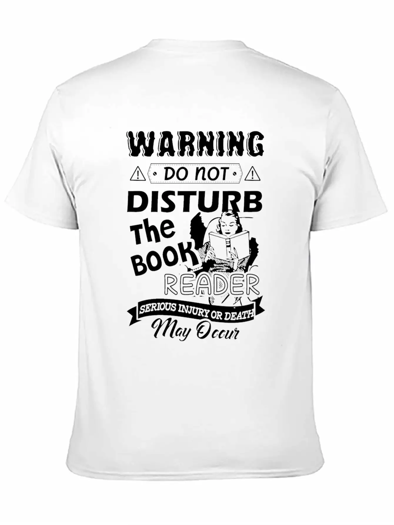 Book Reader Shirt Breathable Soft Cotton T-Shirt – Timeless Casual Look