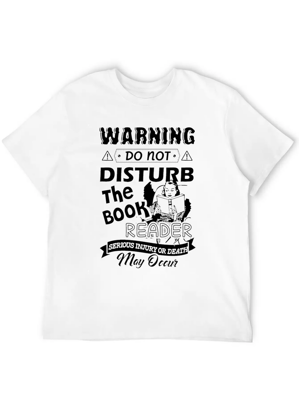 Book Reader Shirt Breathable Soft Cotton T-Shirt – Timeless Casual Look