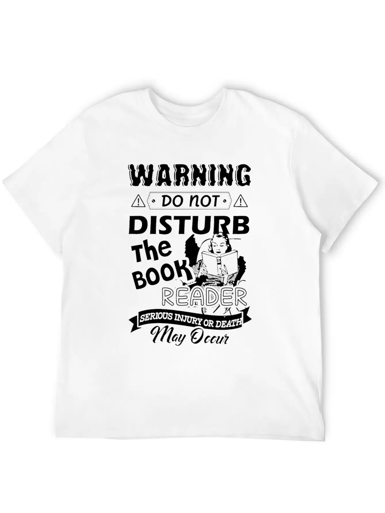 Book Reader Shirt Breathable Soft Cotton T-Shirt – Timeless Casual Look