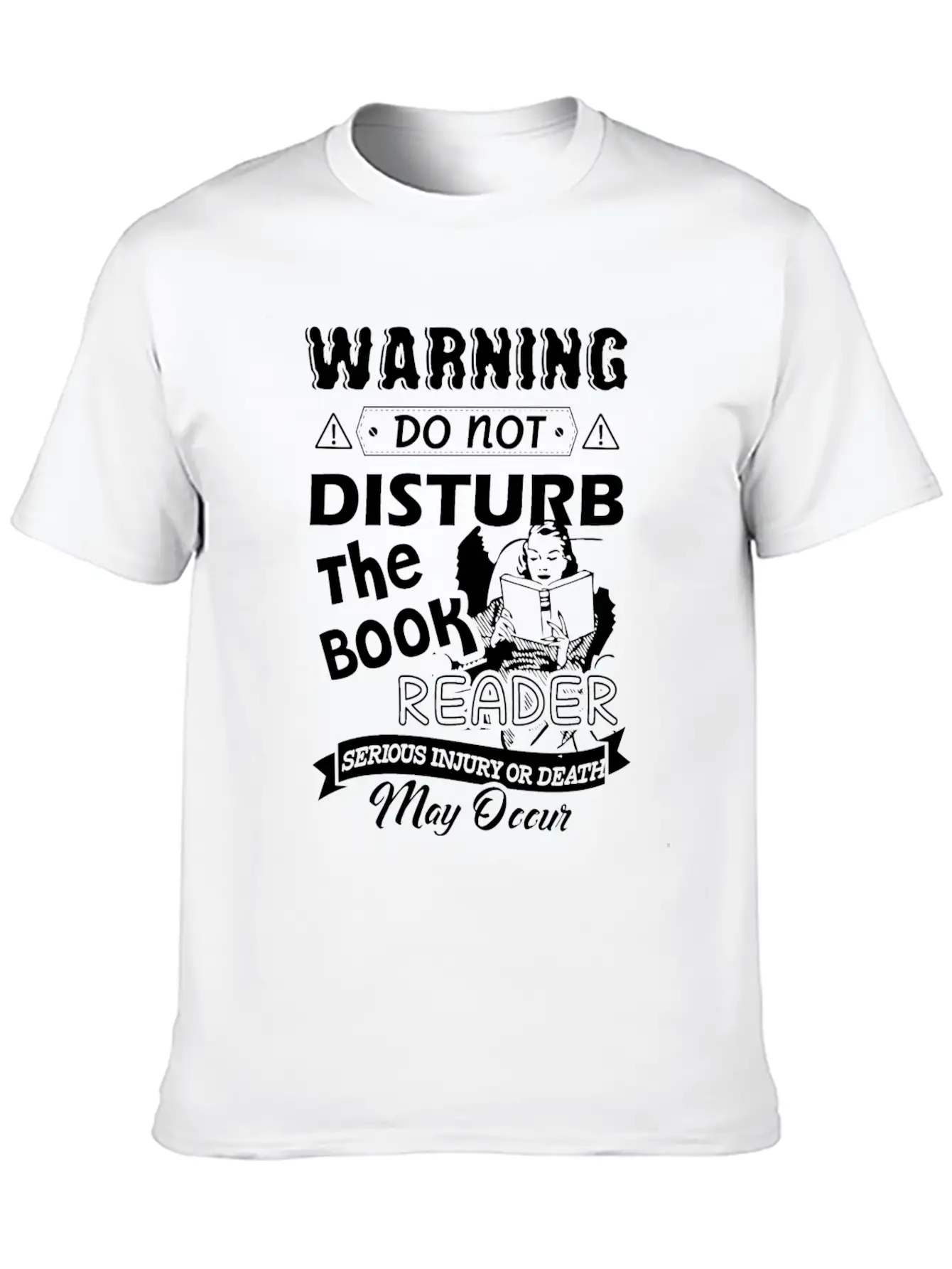 Book Reader Shirt Breathable Soft Cotton T-Shirt – Timeless Casual Look